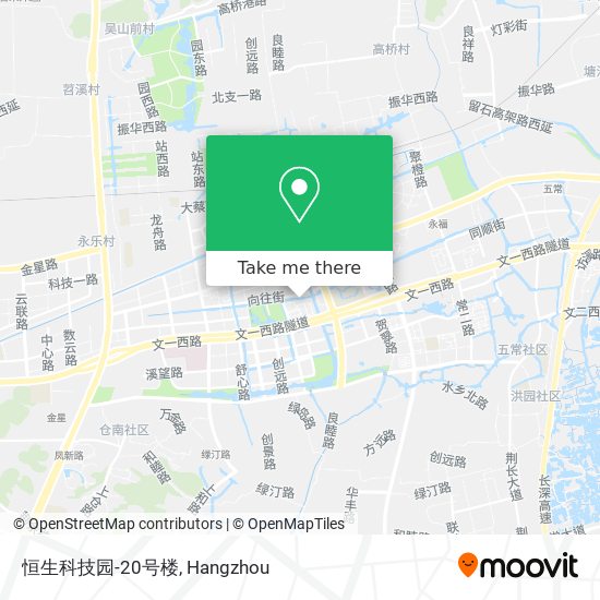 恒生科技园-20号楼 map
