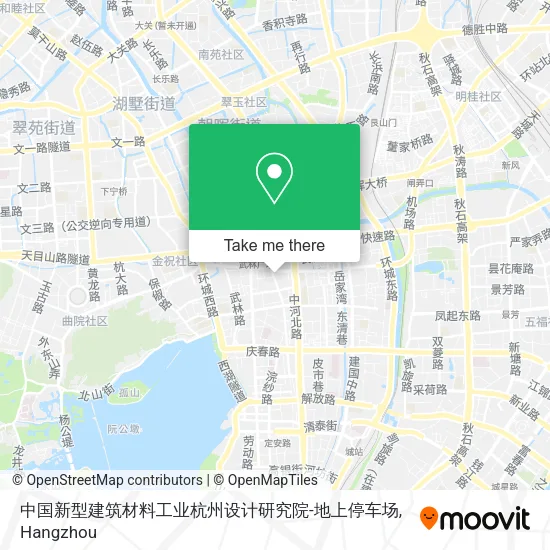 中国新型建筑材料工业杭州设计研究院-地上停车场 map