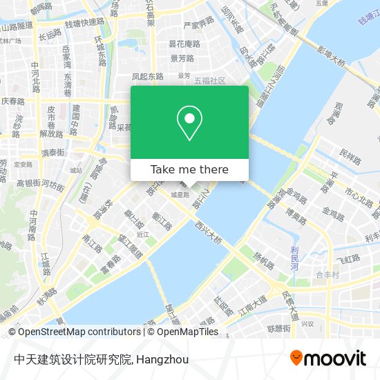 中天建筑设计院研究院 map