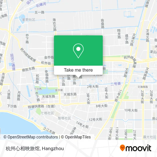 杭州心相映旅馆 map