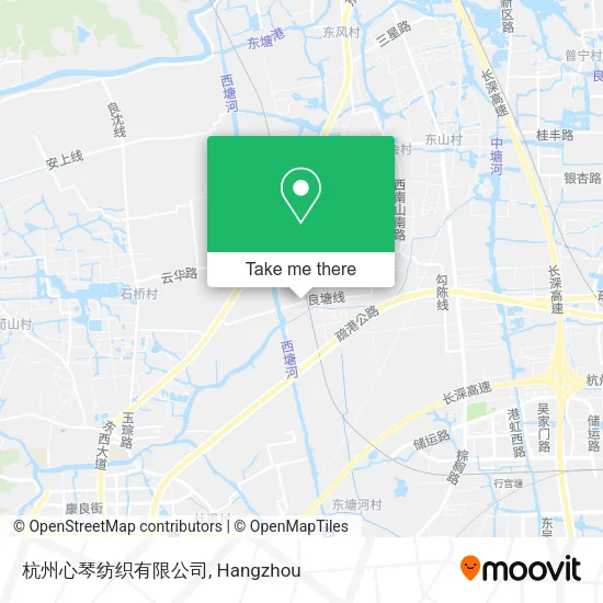 杭州心琴纺织有限公司 map