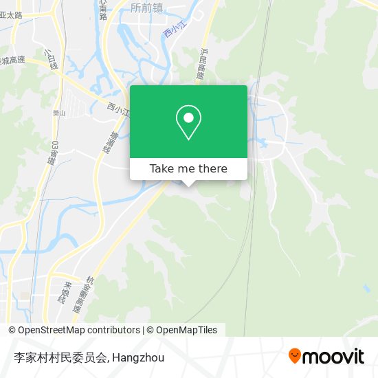 李家村村民委员会 map