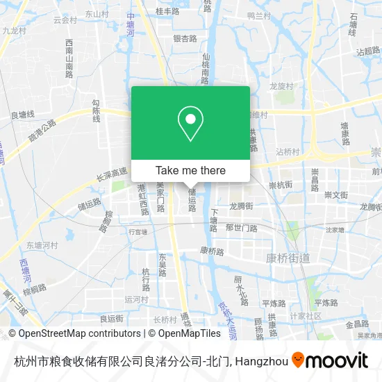 杭州市粮食收储有限公司良渚分公司-北门 map