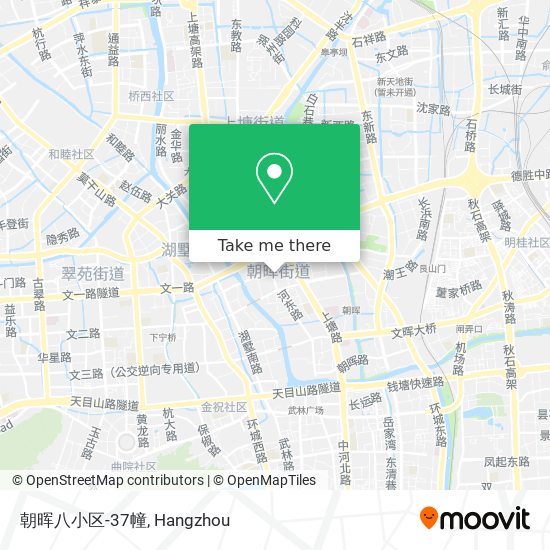 朝晖八小区-37幢 map