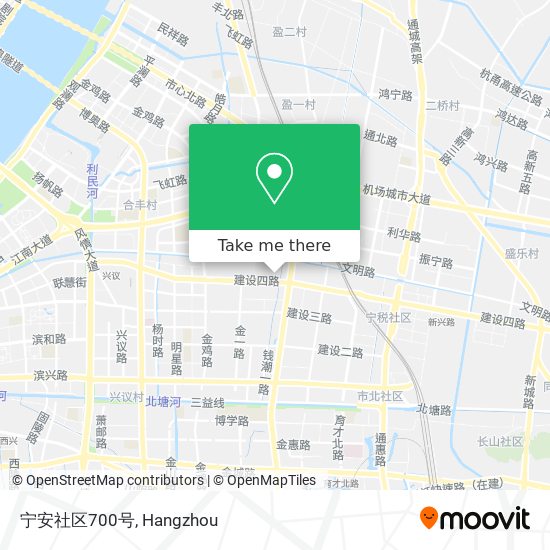 宁安社区700号 map