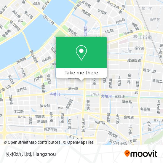 协和幼儿园 map