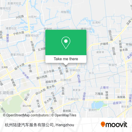 杭州陆捷汽车服务有限公司 map