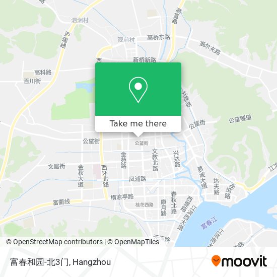 富春和园-北3门 map