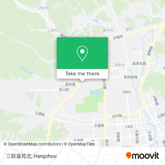 三联嘉苑北 map