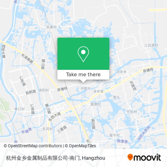 杭州金乡金属制品有限公司-南门 map
