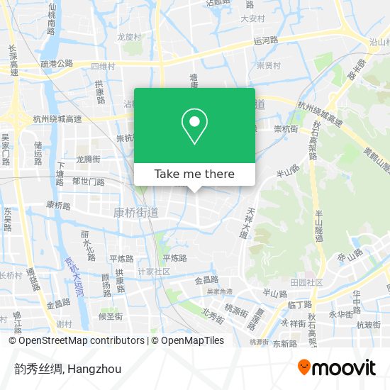 韵秀丝绸 map