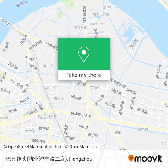 巴比馒头(杭州鸿宁路二店) map