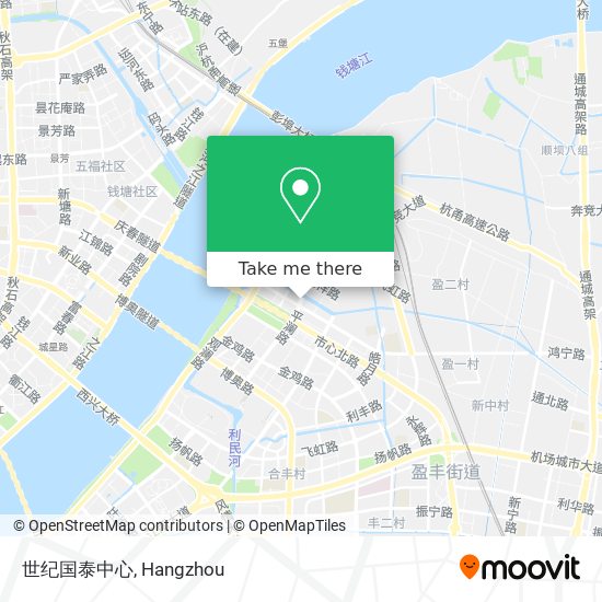 世纪国泰中心 map