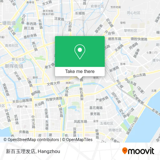 新百玉理发店 map