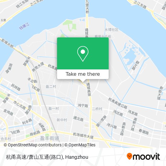 杭甬高速/萧山互通(路口) map