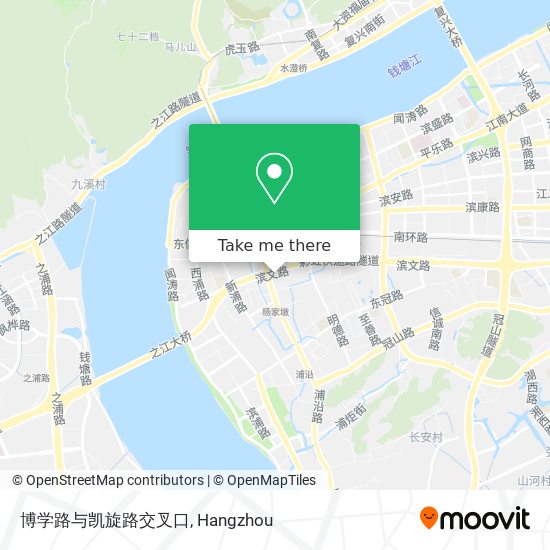 博学路与凯旋路交叉口 map