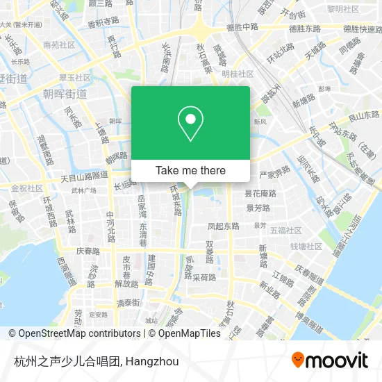 杭州之声少儿合唱团 map