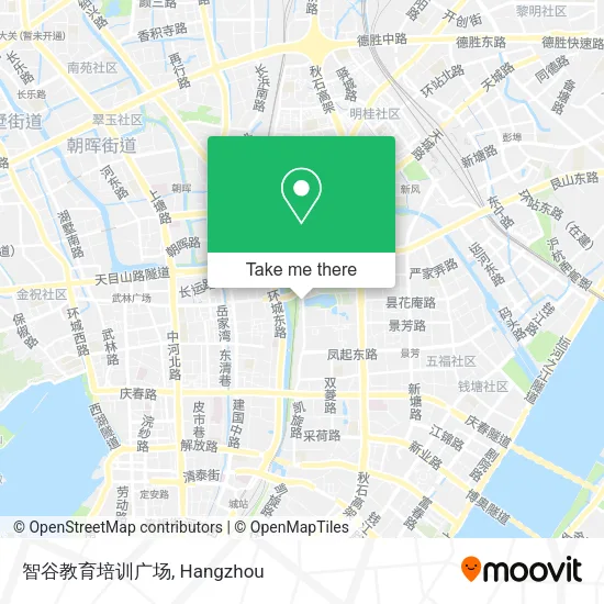 智谷教育培训广场 map