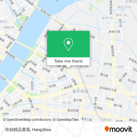玲娟精品童装 map