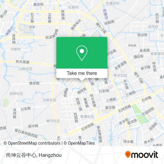 尚坤云谷中心 map