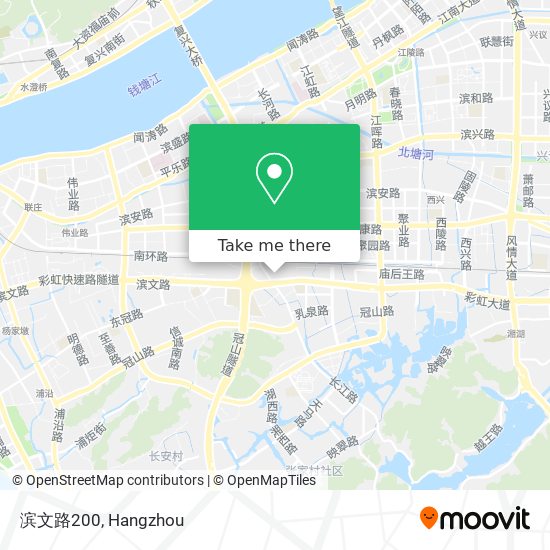 滨文路200 map