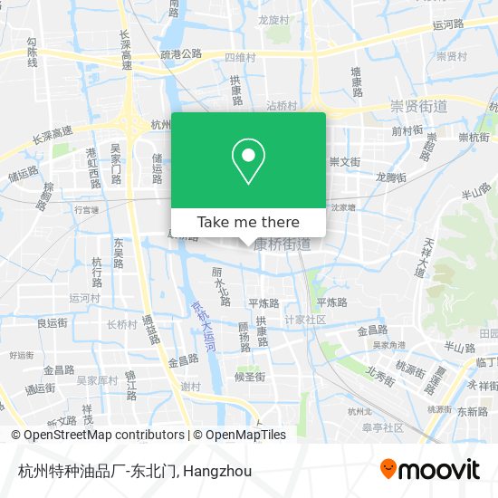 杭州特种油品厂-东北门 map