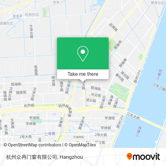 杭州众冉门窗有限公司 map