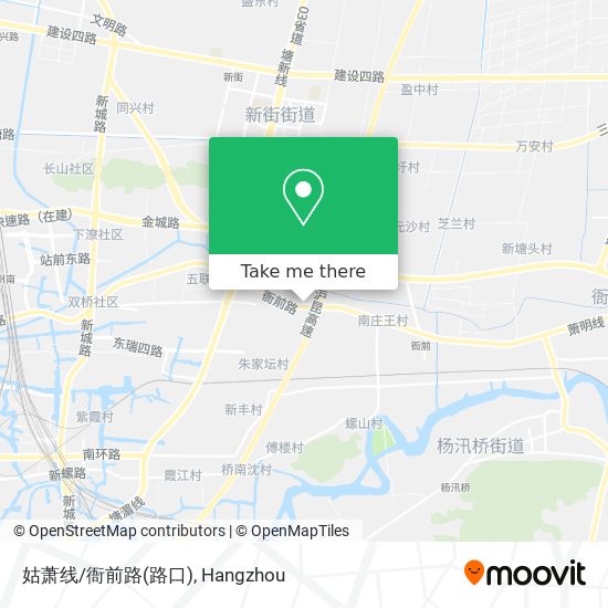 姑萧线/衙前路(路口) map