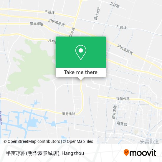 半亩凉甜(明华豪景城店) map
