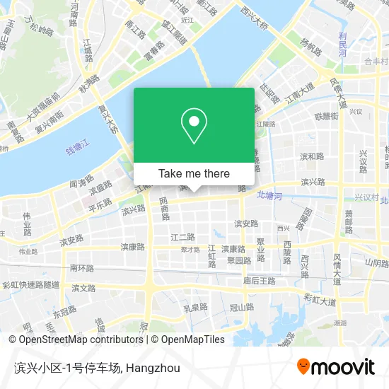 滨兴小区-1号停车场 map