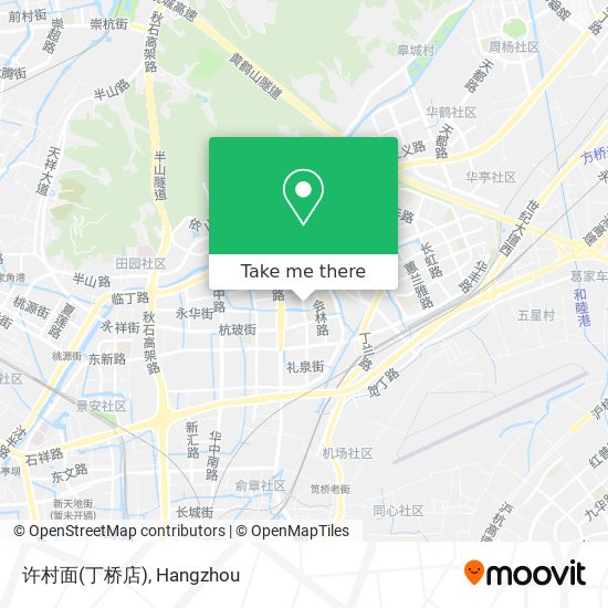 许村面(丁桥店) map