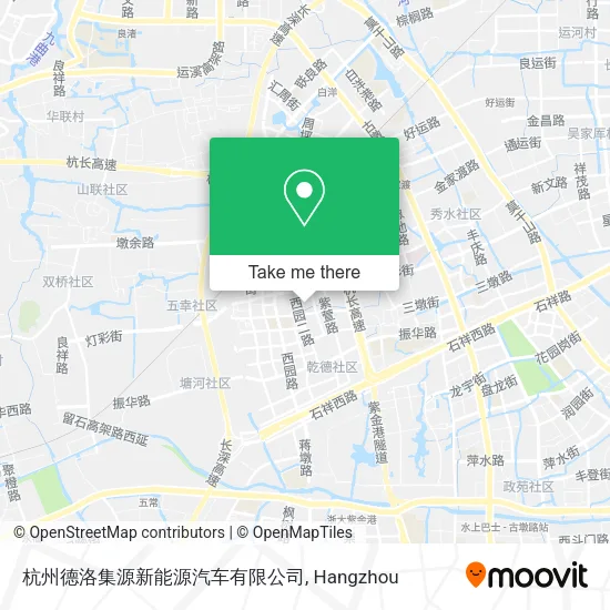 杭州德洛集源新能源汽车有限公司 map