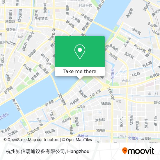 杭州知信暖通设备有限公司 map