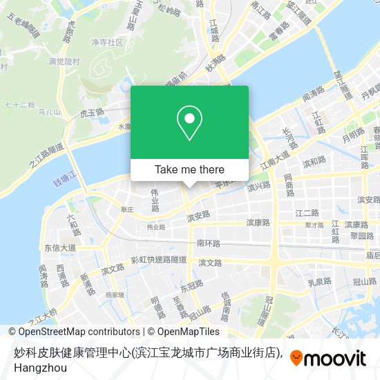 妙科皮肤健康管理中心(滨江宝龙城市广场商业街店) map