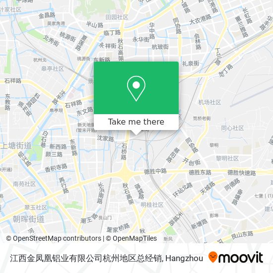 江西金凤凰铝业有限公司杭州地区总经销 map