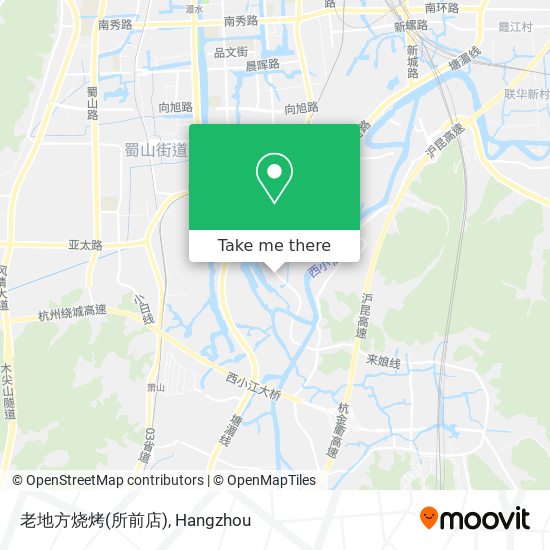 老地方烧烤(所前店) map
