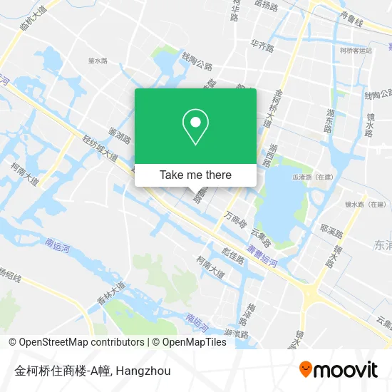 金柯桥住商楼-A幢 map