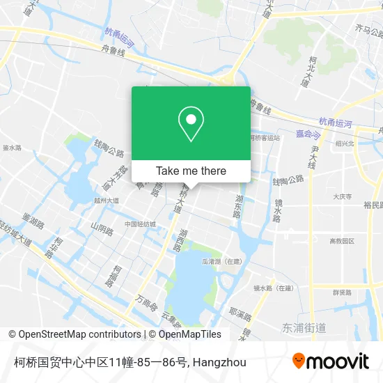 柯桥国贸中心中区11幢-85一86号 map