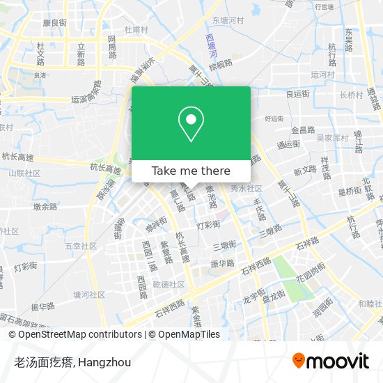 老汤面疙瘩 map