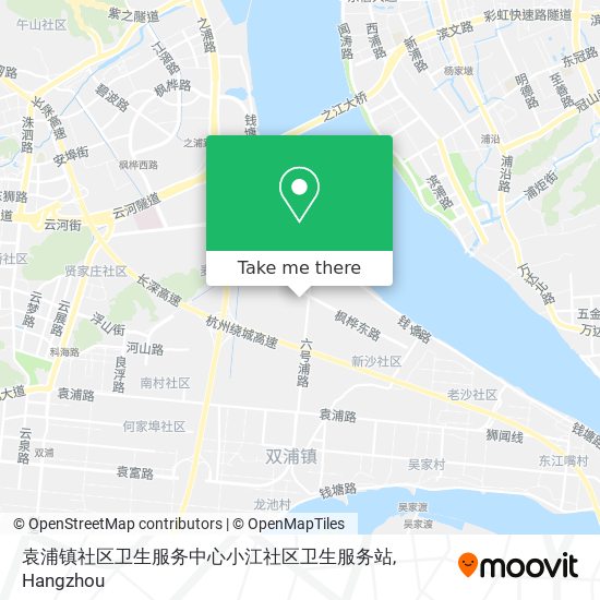 袁浦镇社区卫生服务中心小江社区卫生服务站 map
