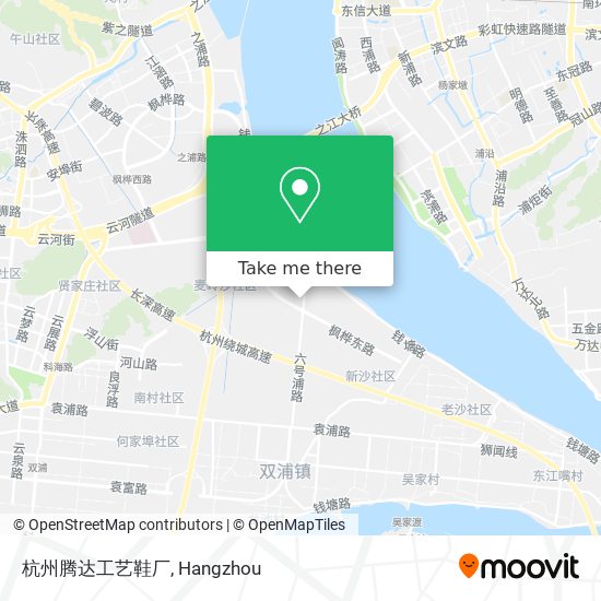 杭州腾达工艺鞋厂 map