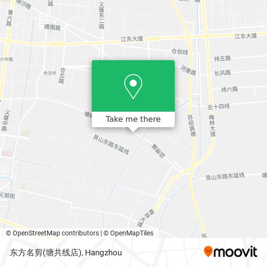 东方名剪(塘共线店) map