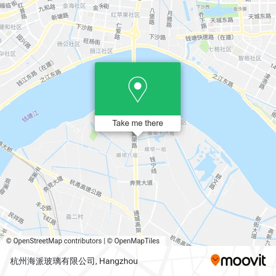 杭州海派玻璃有限公司 map