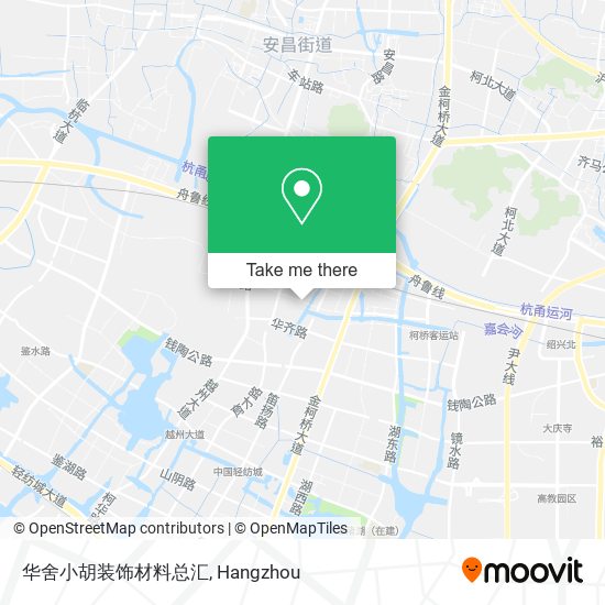 华舍小胡装饰材料总汇 map