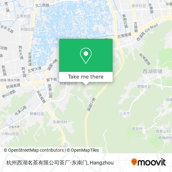 杭州西湖名茶有限公司茶厂-东南门 map