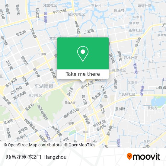 顺昌花苑-东2门 map