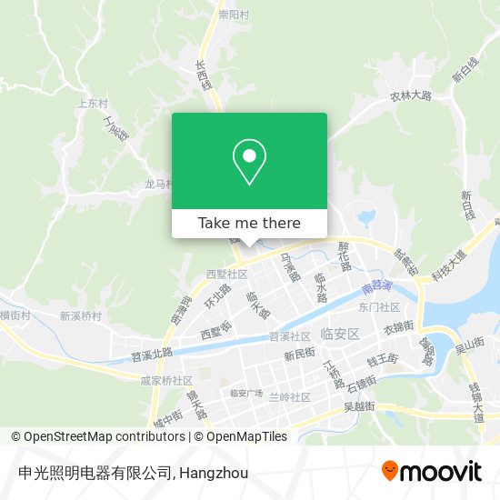 申光照明电器有限公司 map