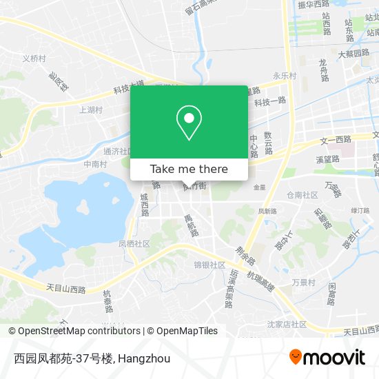 西园凤都苑-37号楼 map