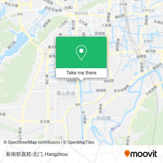 新南郡嘉苑-北门 map