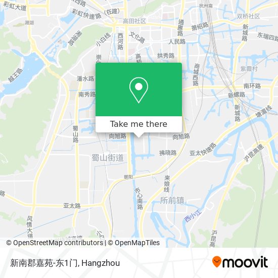 新南郡嘉苑-东1门 map